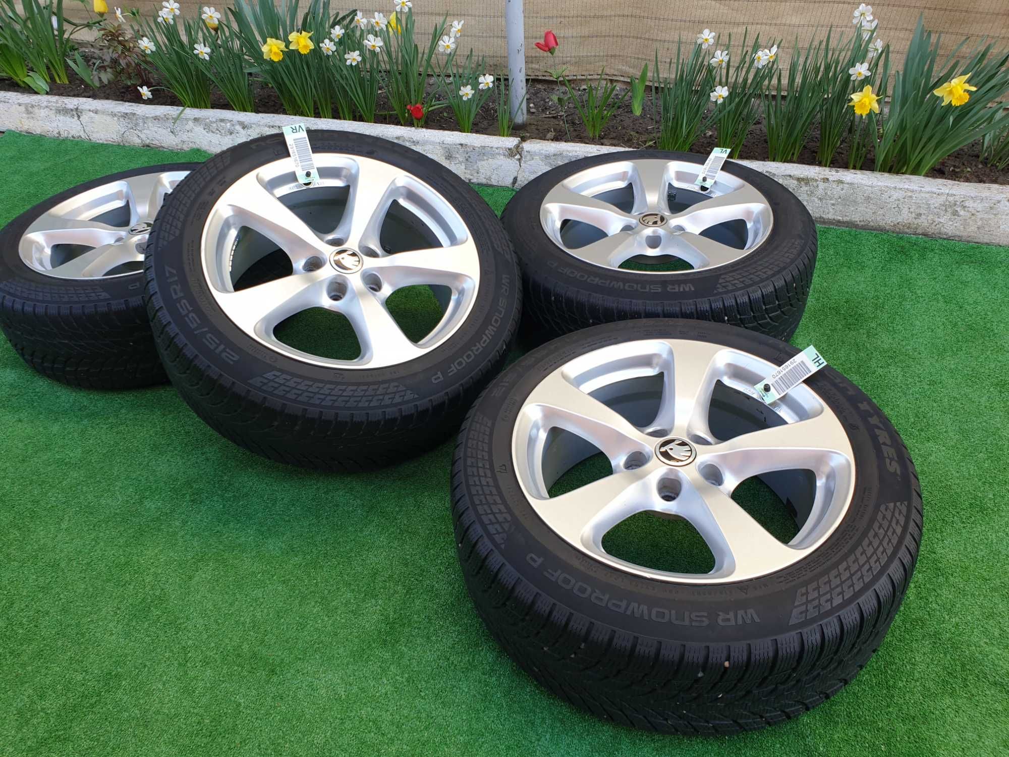 jante 5X112 R17 et 30 8 j VW Passat B8 Superb Audi Mercedes 215/55/17