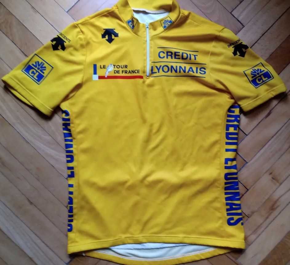 Колездене джърси Castelli Santini Bianchi Nike Tour de France оригинал