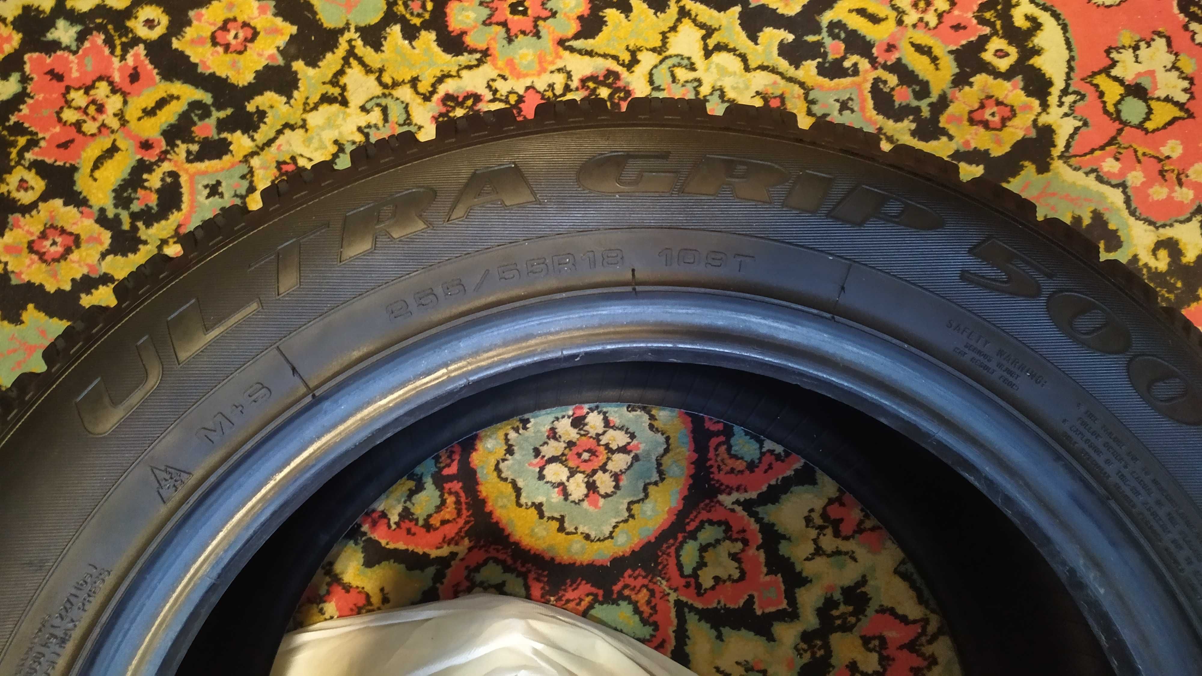 4 шины зимние GOODYEAR 255/55R18