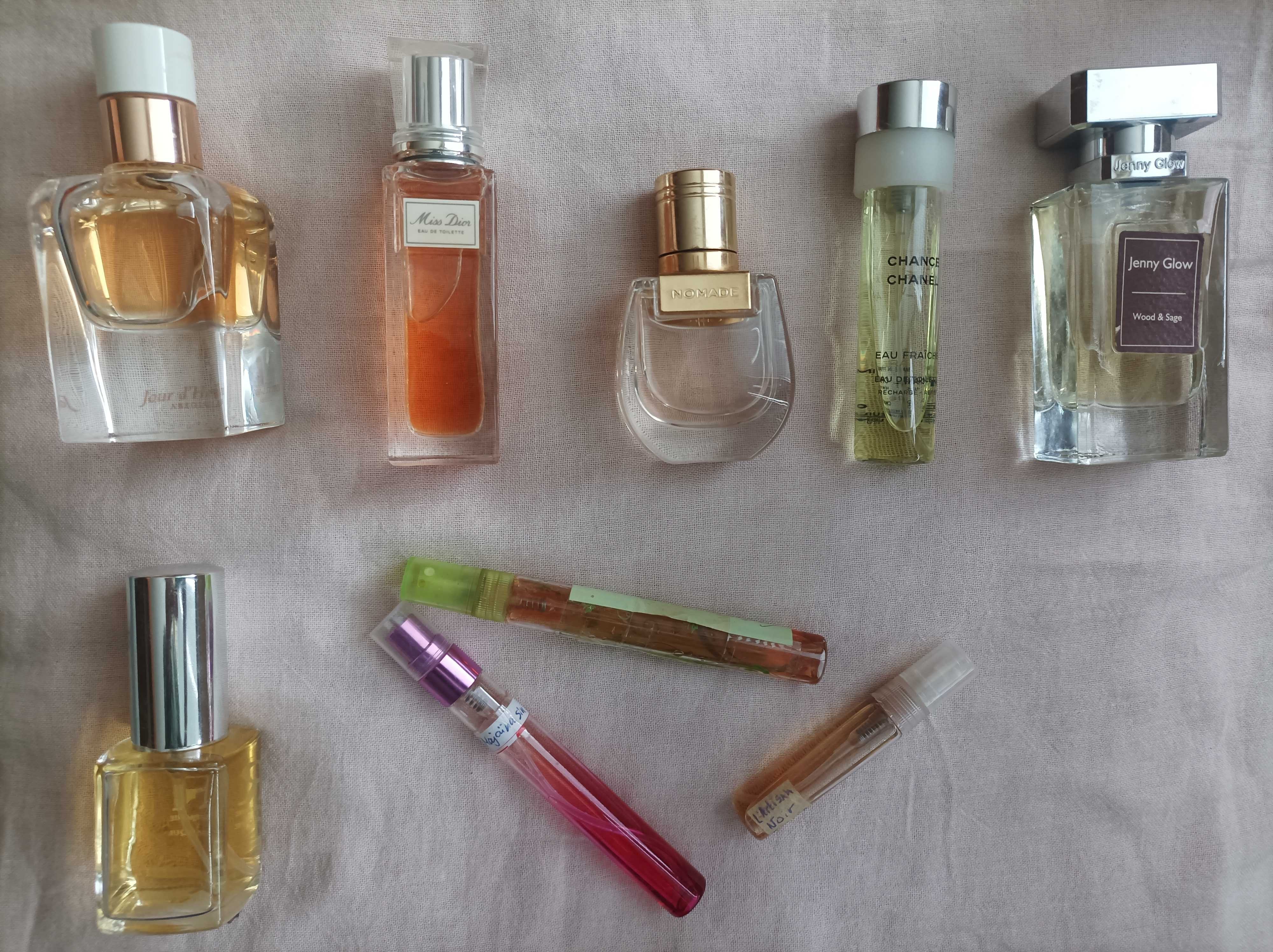 Отливки от парфюми - Dior, Guerlain, Hermes, Elie Saab