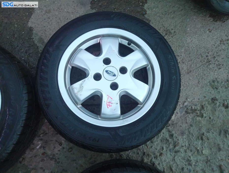 Set 4 Roti Jante Aliaj FARA Cauciucuri 6Jx15H2 ET52.5 195 60 R15  Ford Fusion 2002 - 2012 Cod 1S4J-BA [M7216]