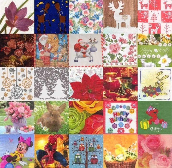 БАРТЕР-Колекция от над 9200 салфетки