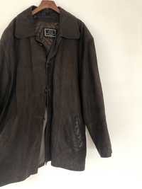Продам мужскую замшевую куртку 52-54 размера