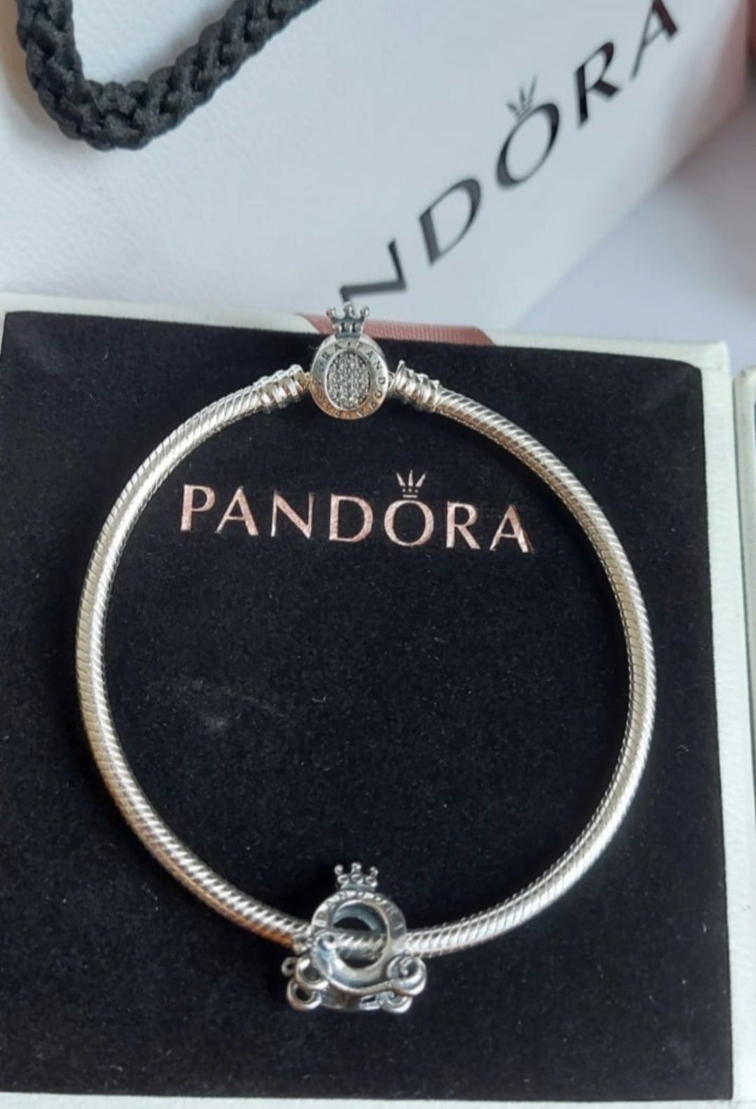 Bratara din argint tip Pandora cu stanta S925 diverse modele