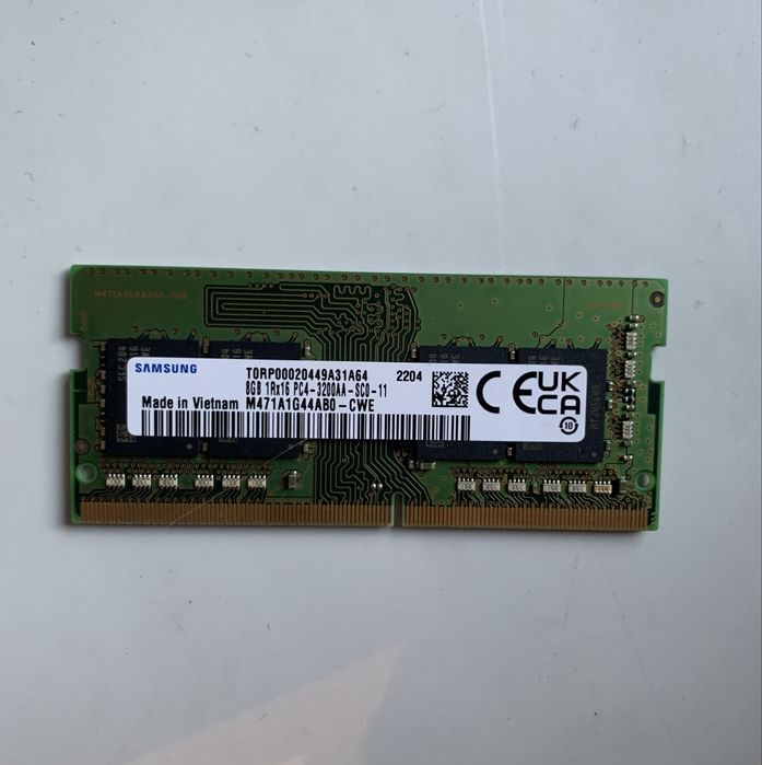 ОЗУ 8гб DDR4 3200 частота