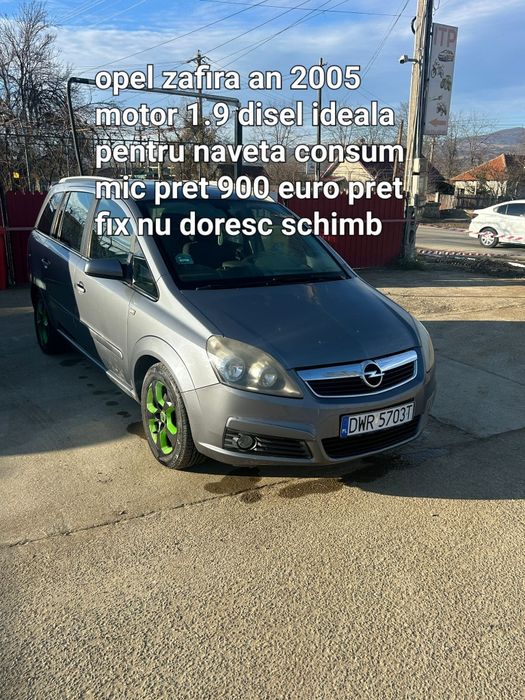 Opel zafira 1.9 disel an 2005