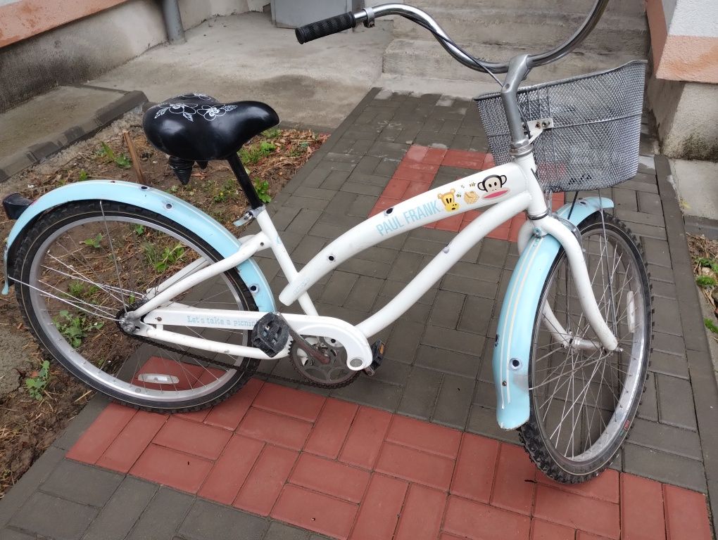 Bicicleta Paul Frank. Nieve