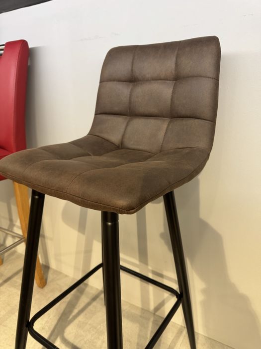 Кафяв кожен стол Аико Айки