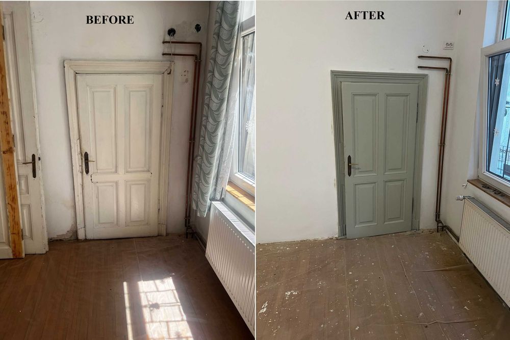 Recondiționari uși lemn București | Vopsire & restaurare profesională