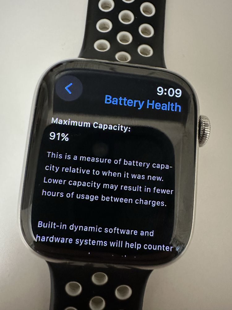 APPLE Watch Series 8, GPS + Cellular, 45mm Silver Stainless Steel Case