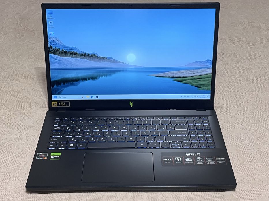 Мощный игровой Acer Nitro V15 - 144Hz Ryzen 7 7735HS RTX 4050 16GB 1TB