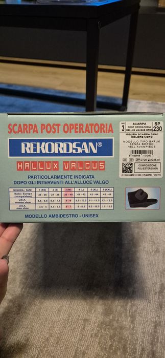 Ортопедична обувка/ размер 39-40