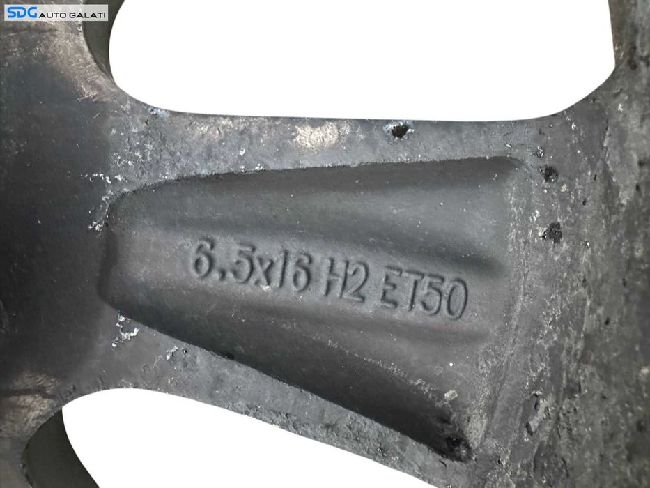 Set 4 Jante Roti Aliaj 205 55 16 R16 5x112 6.5x16 ET50 Volkswagen Passat B7 2010 - 2015 [V0159] [V0160]