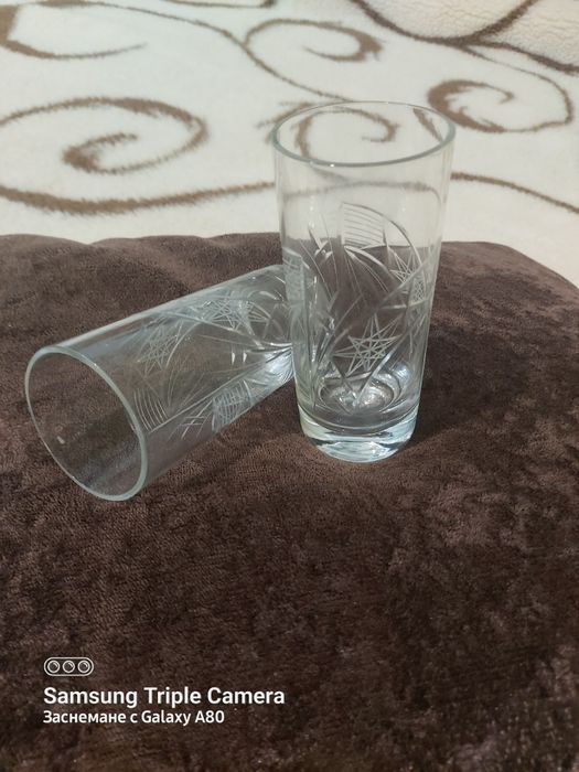 Кристални чаши за безалкохолно