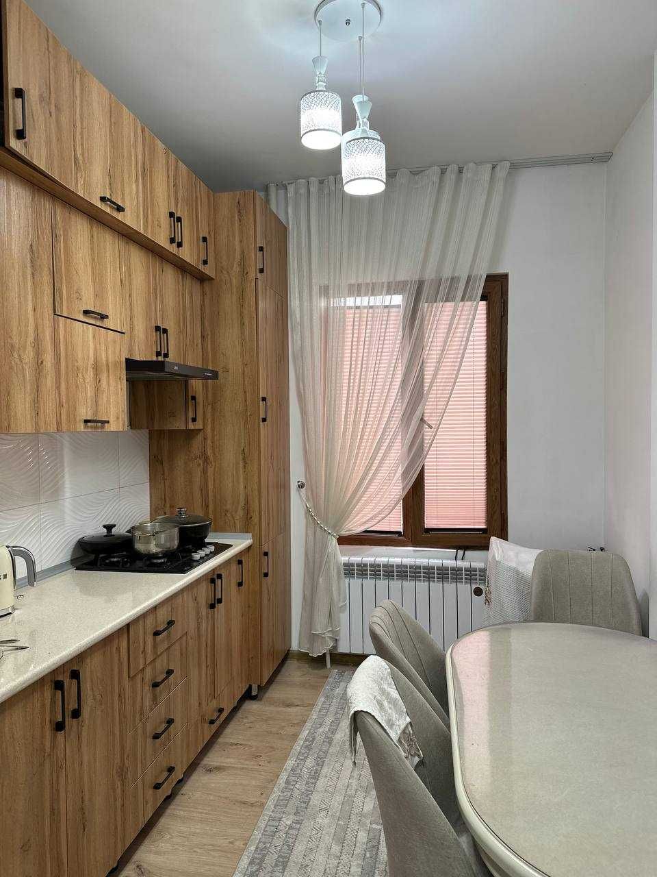 ЖК Manzara City 2 комнатная Евроремонт 50м2 тц High Town City Чинабад