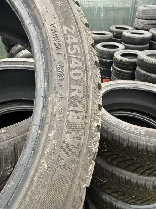 245/40/18”Set 2 buc SEMPERIT.dot 2023 anv M+S.Iarnă.Impecabile.