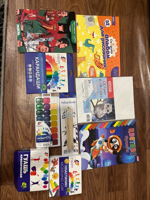 набор канцелярии (все новое)