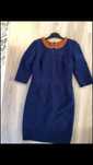 Rochie albastra eleganta de zi