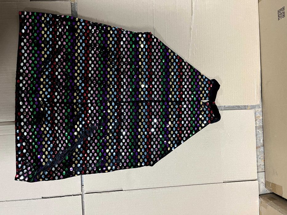 Top vintage paiete colorat