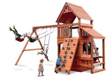 Детские игровые деревянные комплексы пр-во США, Россия,Китай