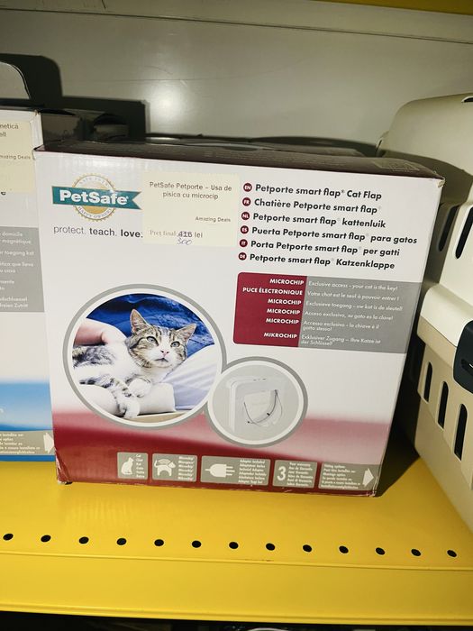 Usa de Pisica cu Microcip - PetSafe PetPorte