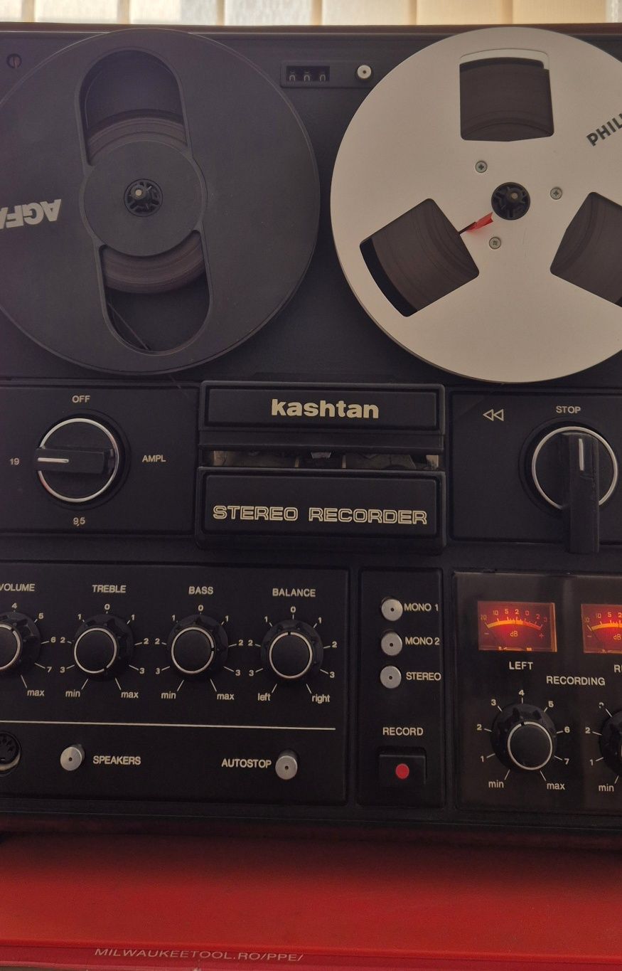 Magnetofon Kashtan si boxe Tento