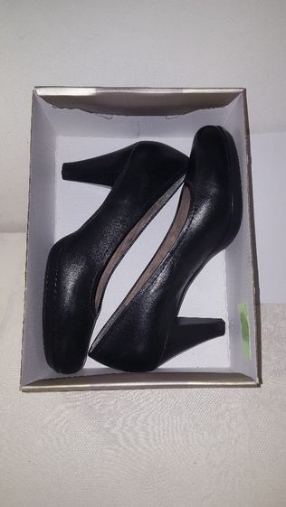 pantofi dama negri din piele Lazarini, marimea 40