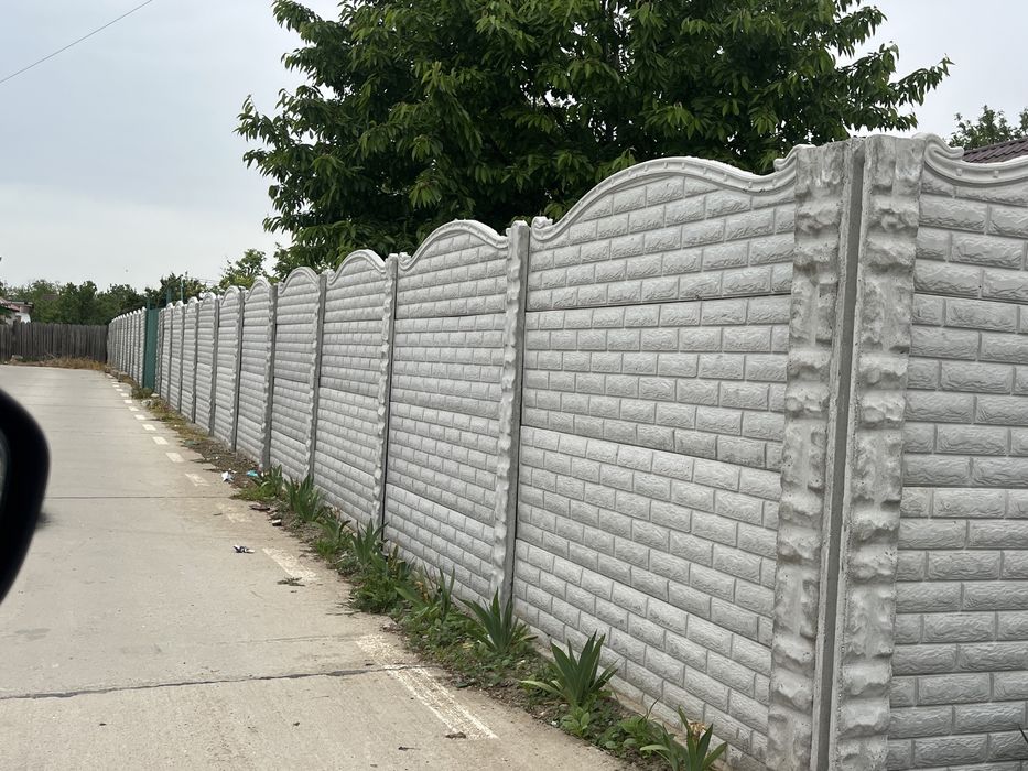 Garduri din beton,spalieri vie,boltari vibropresati