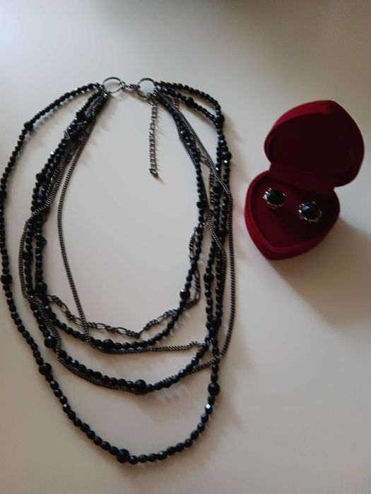 Сет колие и обеци