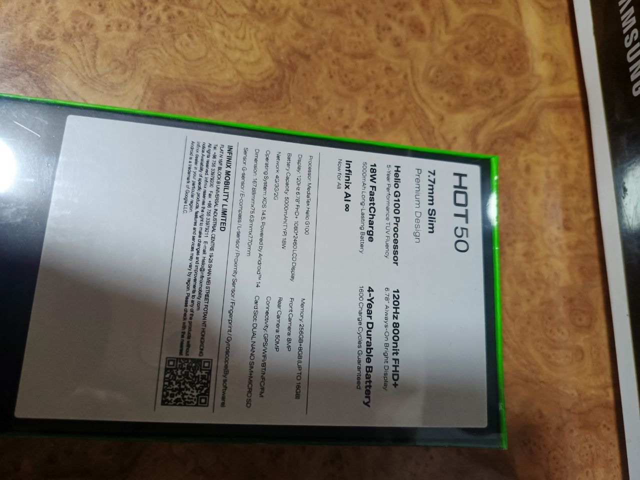 Infinix hot 50 ideal