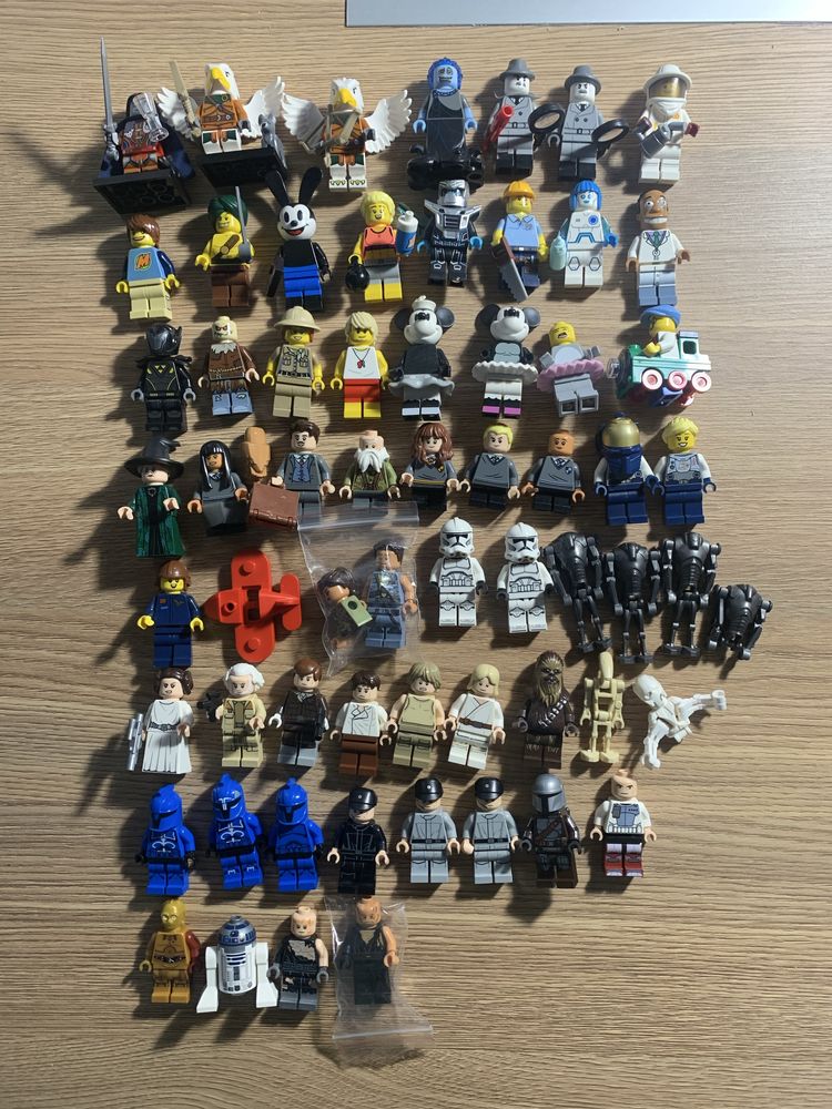 Lego фигурки из разных серий