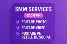 Social Media Manager | TikTok, Instagram & YouTube pentru Afacerea Ta