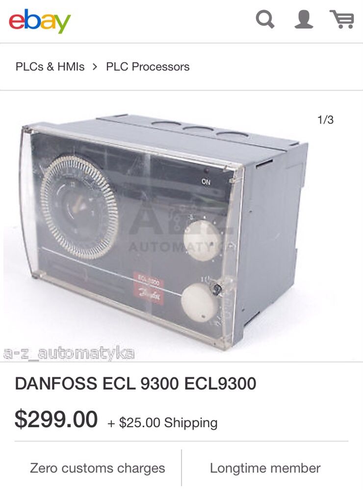 Електронен контролер Danfoss ECL 9300