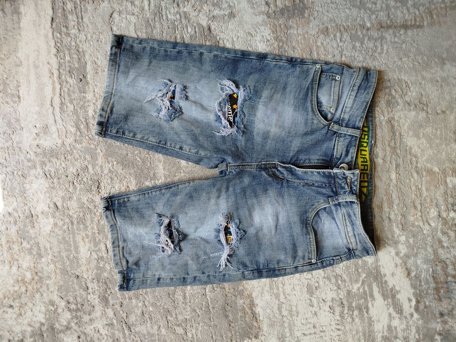 къси дънкови панталони DSQUARED2