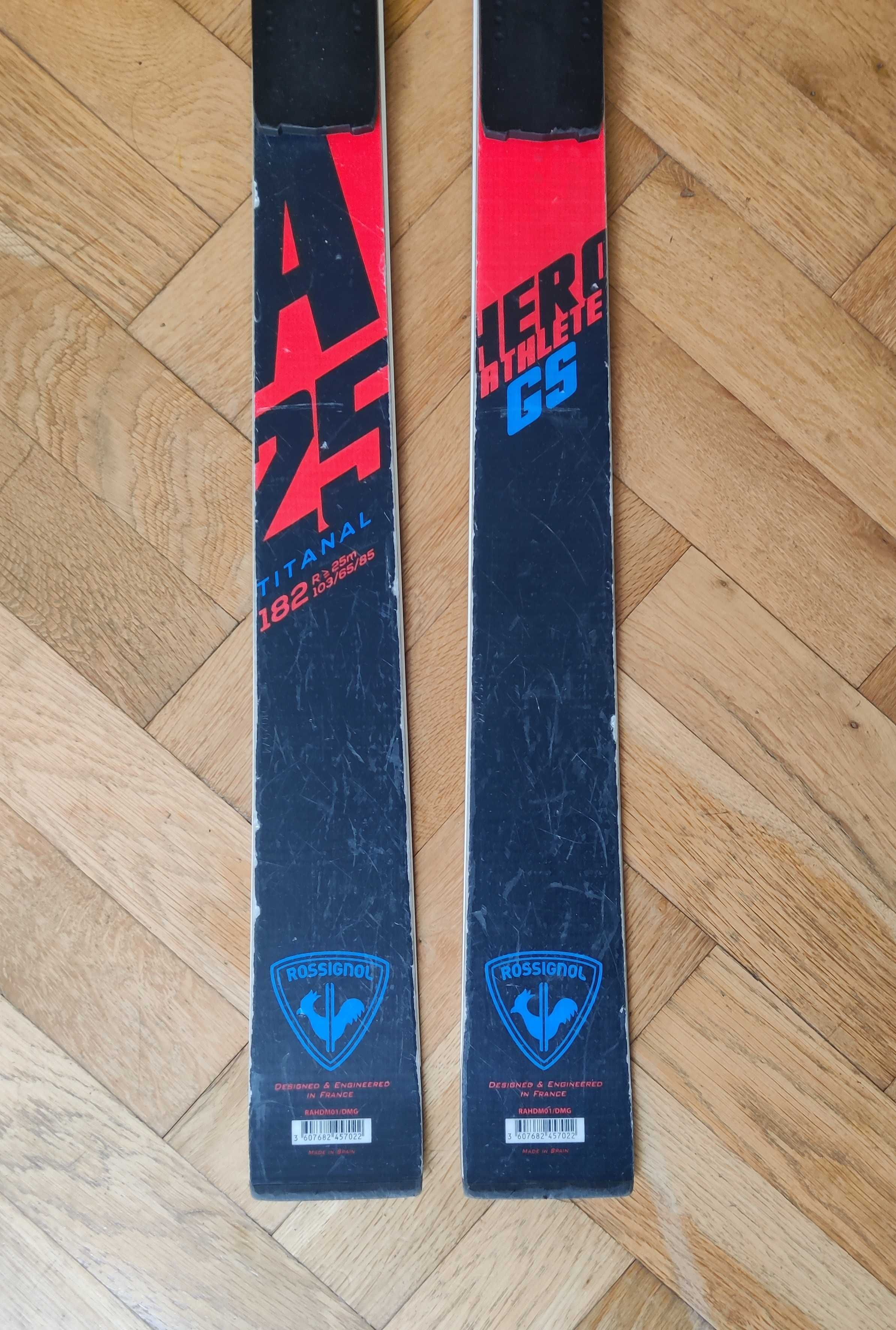 Rossignol Hero Athlete GS A25 ски с пластина R22 182cm