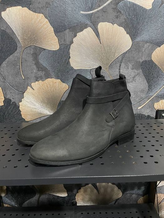 Сапоги натуральный нубук