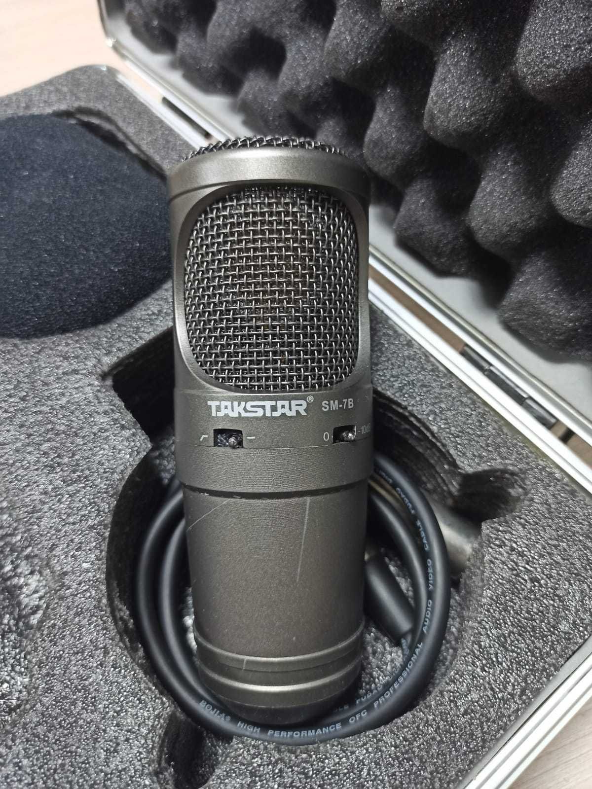 m-audio 410 firewire, Студийный микрофон Takstar SM7b