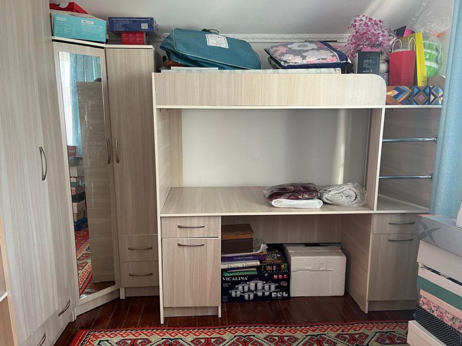 Шкаф кровать столмен