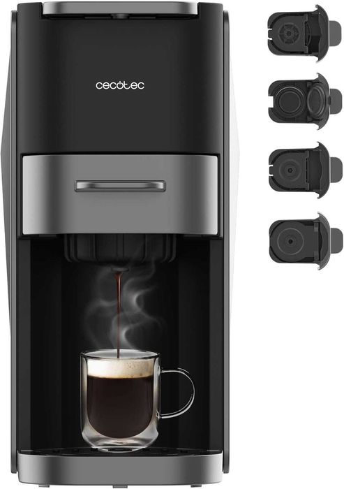 Кафе машина 4в1,4 вида капсули, Cecotec FreeStyle Compact, 1350W,20Bar