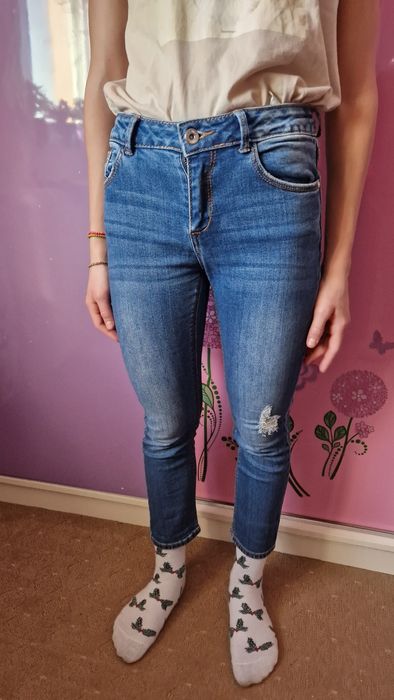 Lot blugi Skinny 10-12ani