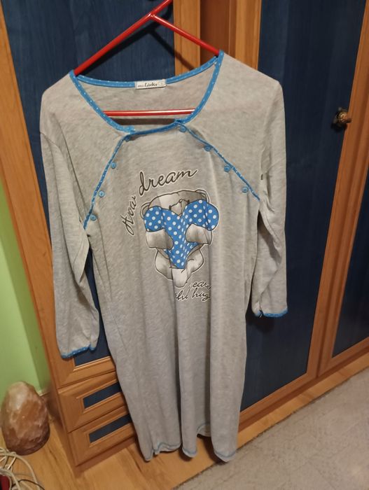 Дамска нощница за бременни кърмещи жени размер S