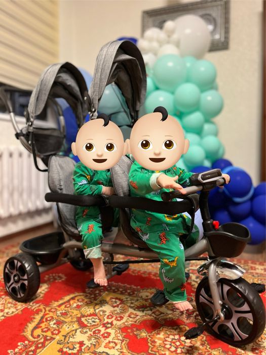 Продам двухместный велосипед