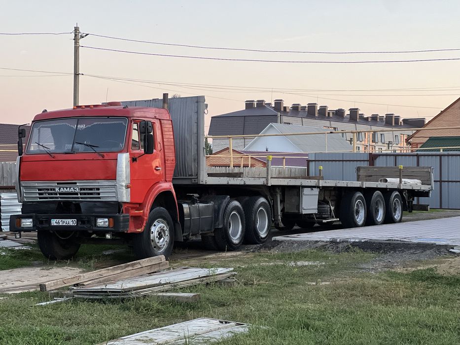 Услуги длинномера (полуприцеп)