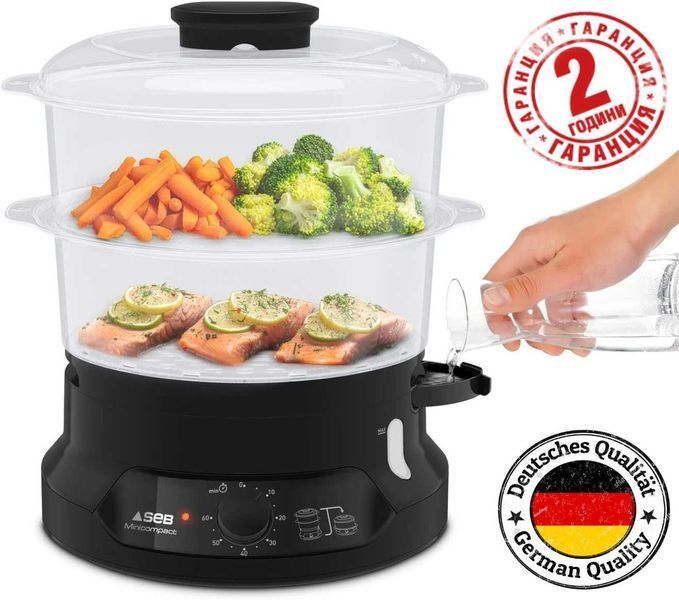 ПРОМО 2г Гаранция Нов Уред за Готвене на Пара SEB VC139800