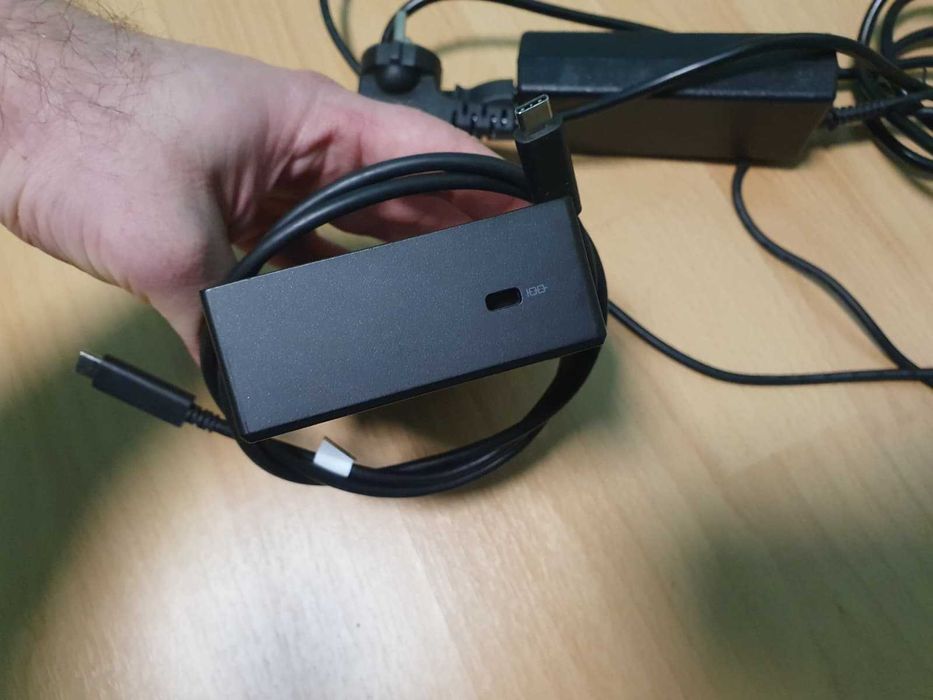 Docking Station Lenovo ThinkPad USB-C Dock 40A9 DK1633 Pachet Complet