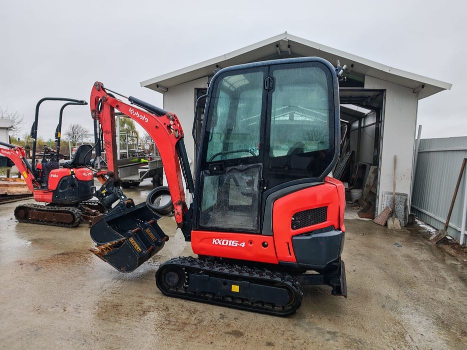 Miniexcavator  kubota kx016-4 an 2021 940 ore