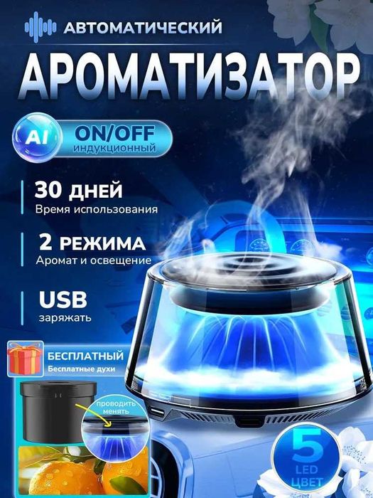 Автоматический Ароматизатор для Авто/ Avtomatik Avto Aromatizatori