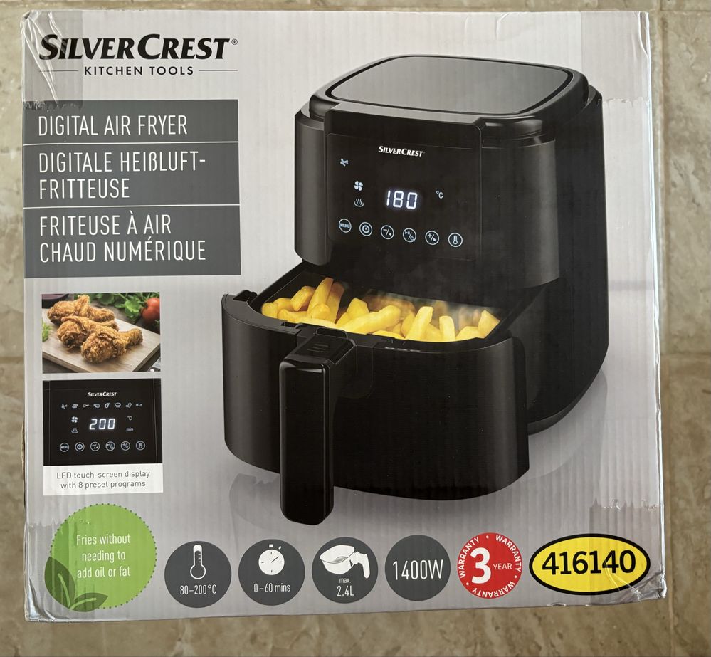 Air frayer / фритюрник с горещ въздух Silvercrest