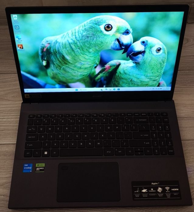 Laptop Acer A715 i5-12450H 15,6 FHD/16gb/SSD512/RTX 2050 4gb ca nou !