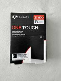 Hard disk extern Seagate One Touch Potable 2TB 2.5 inch USB 3.0 Black